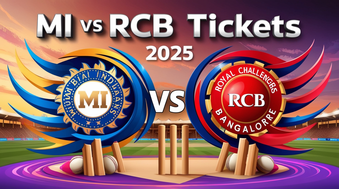 Buy MI vs RCB Tickets 2025, Mumbai, Apr 07, IPL 2025 Ticket Price